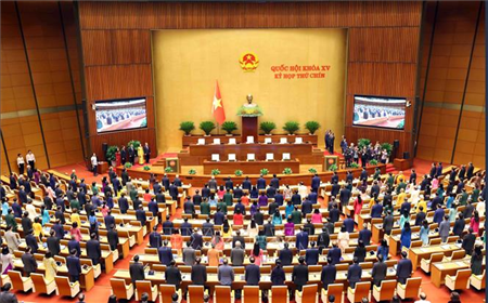 Khai mạc Kỳ họp thứ 9, Quốc hội khóa XV