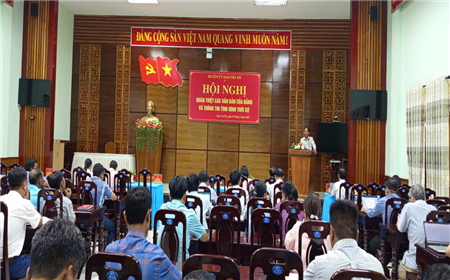 Nam Trà My tổ chức hội nghị quán triệt các văn bản mới của đảng và thông tin tình hình thời sự